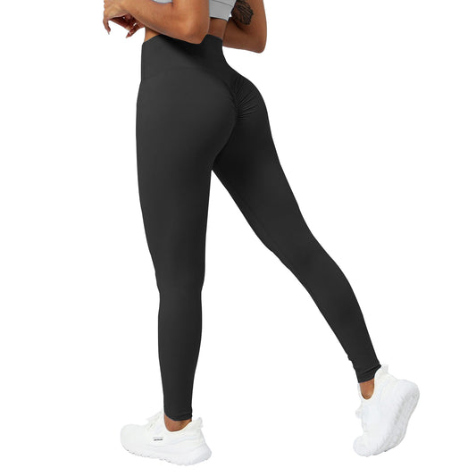 Viconow Butt Lifting Leggings for Women - Soft Opaque Slim Tummy Control Printed Pants for Running Cycling Yoga
