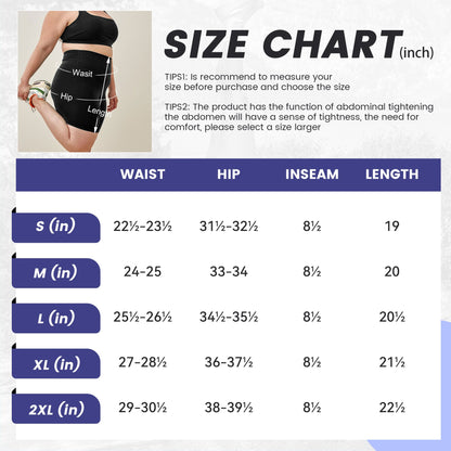 Viconow Tummy Control Workout Shorts for Women with Pockets - High Waist Bike Shorts for Gym Workout Athletic Running Yoga